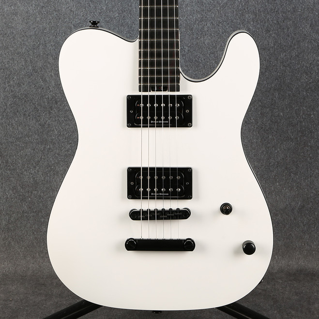 Charvel Pro-Mod San Dimas 2 HH Joe Duplantier - Satin White - 2nd Hand