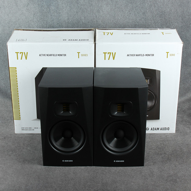 Adam Audio T7V Active Monitors - Pair - Boxed - 2nd Hand