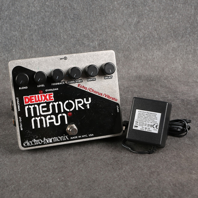 Electro Harmonix Memory Man Deluxe - PSU - 2nd Hand