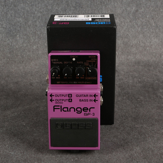 Boss BF3 Flanger - Boxed - 2nd Hand