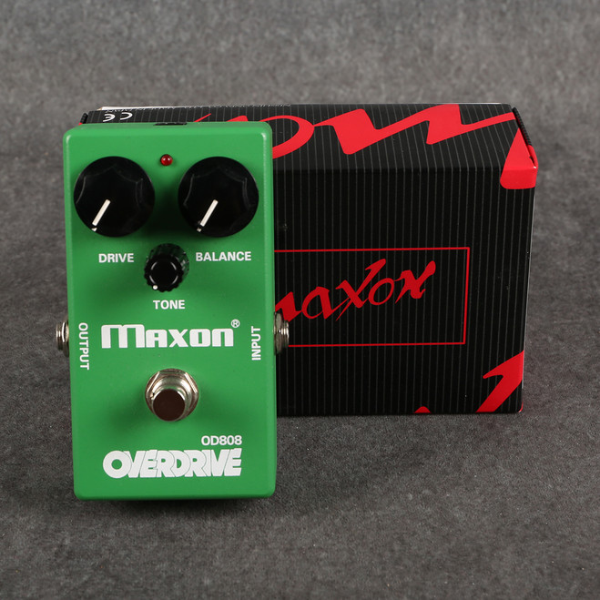 Maxon OD-808 Overdrive - Hard Case - 2nd Hand