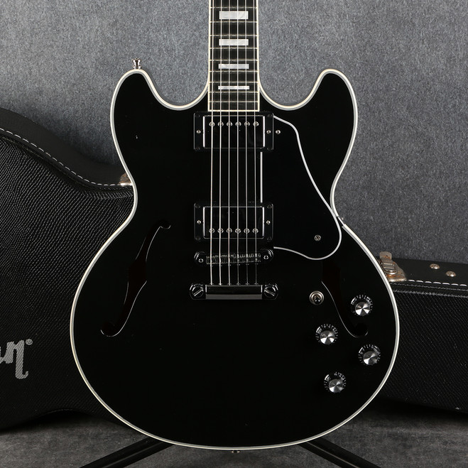 Gibson Midtown Custom - Ebony - Hard Case - 2nd Hand (132264)