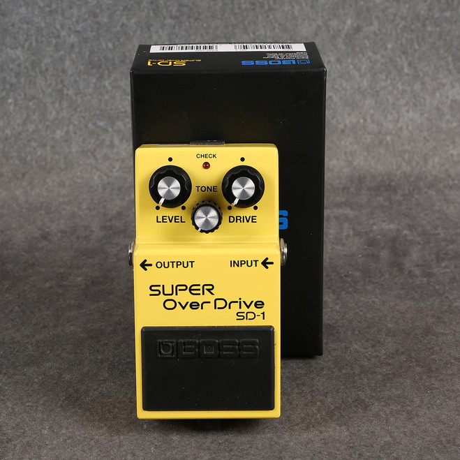 Boss SD-1 Super Overdrive - Boxed - 2nd Hand (132310)