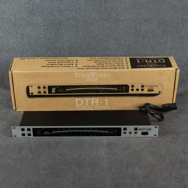 Korg ToneWorks DTR-1 Digital Rack Tuner - Boxed - 2nd Hand