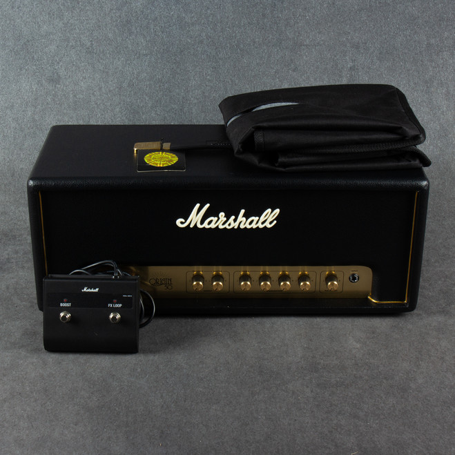 Marshall Origin 50 Head - Footswitch - Cover **COLLECTION ONLY** - 2nd Hand