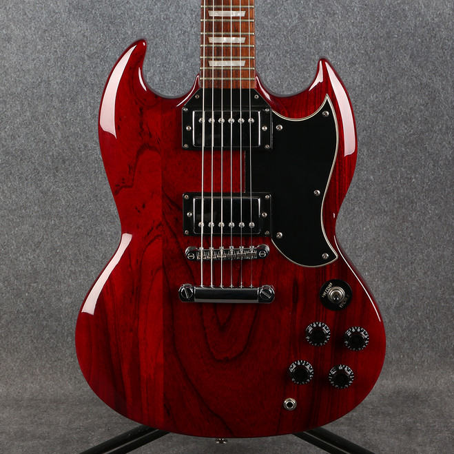 Vintage VS6 ReIssued Electric Guitar - Cherry Red - 2nd Hand