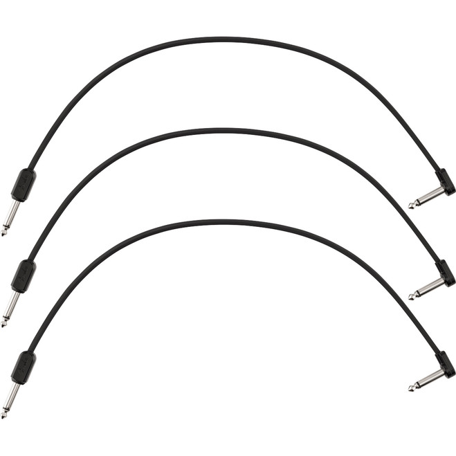 Fender Blockchain Patch Cable - 3-Pack - 16" - Straight/Angle