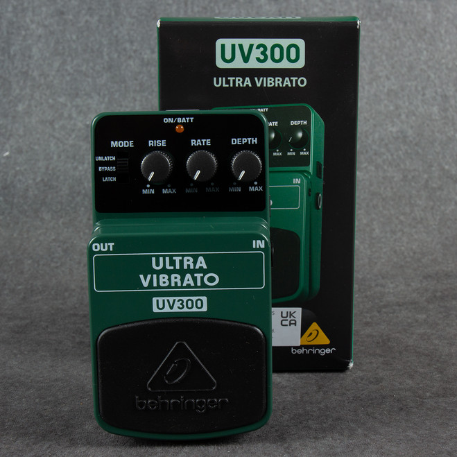 Behringer UV-300 Ultra Vibrato Pedal - Boxed - 2nd Hand