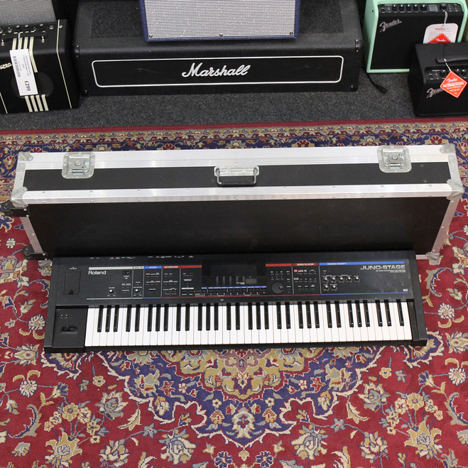 Roland Juno-Stage 76 Keyboard-Pedal-PSU - Case **COLLECTION ONLY** - 2nd Hand