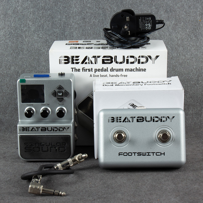 BeatBuddy Drum Machine - Footswitch - SD Card - Box & PSU - 2nd Hand