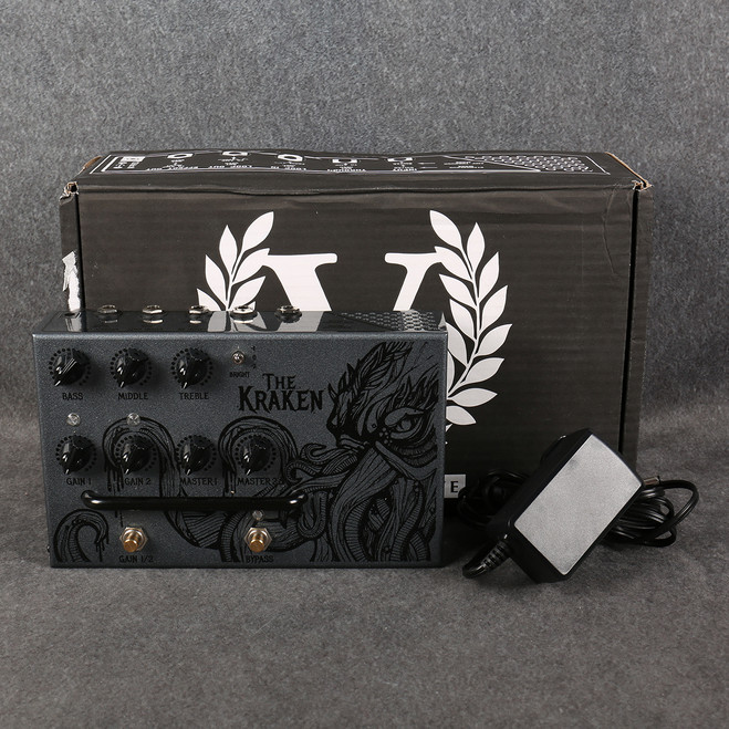 Victory V4 The Kraken Preamp Pedal - Box & PSU - 2nd Hand