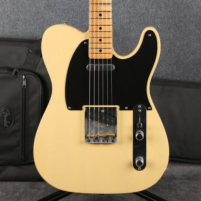 Fender Vintera Road Worn 50s Telecaster - Vintage Blonde - Gig Bag - 2nd Hand