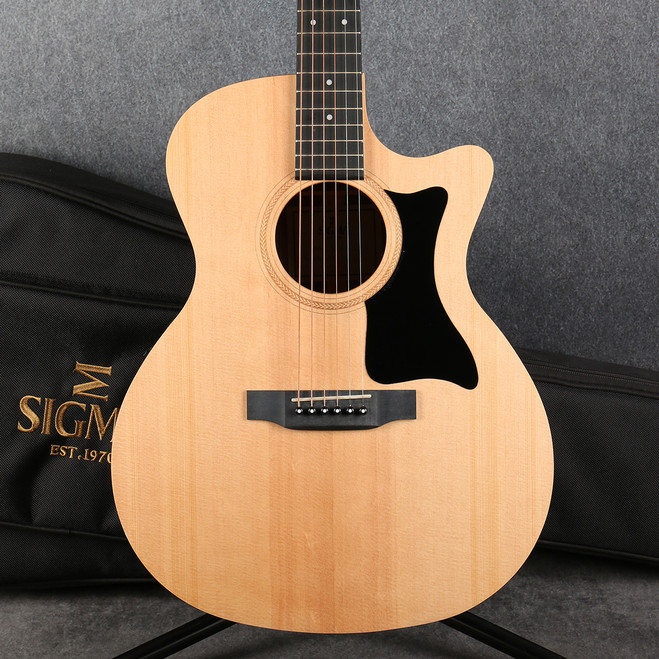 Sigma GTCE Electro Acoustic - Natural - Gig Bag - 2nd Hand