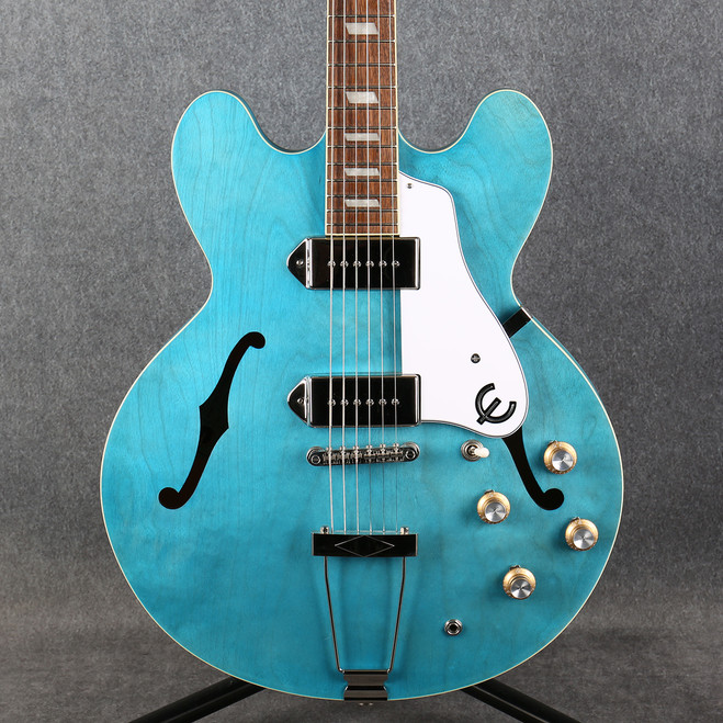 Epiphone Casino Worn - Worn Blue Denim - 2nd Hand