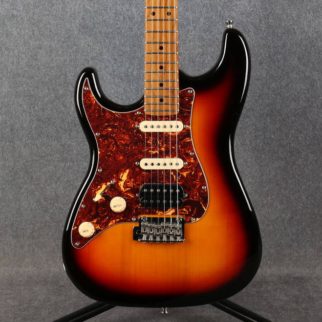 Jet Guitars JS-400 HSS - Left Handed - Sunburst - 2nd Hand