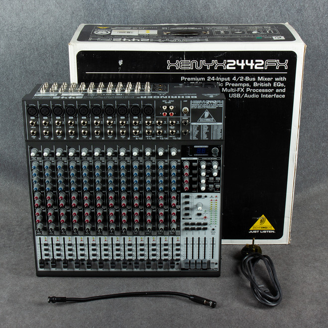 Behringer Xenyx 2442FX Mixer - Box & PSU - 2nd Hand