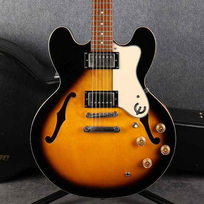 Epiphone Dot - Vintage Sunburst - Hard Case - 2nd Hand