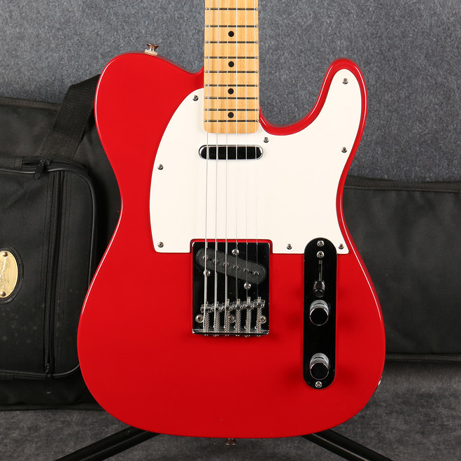 Squier Telecaster - Made in Korea - Red - Gig Bag - 2nd Hand