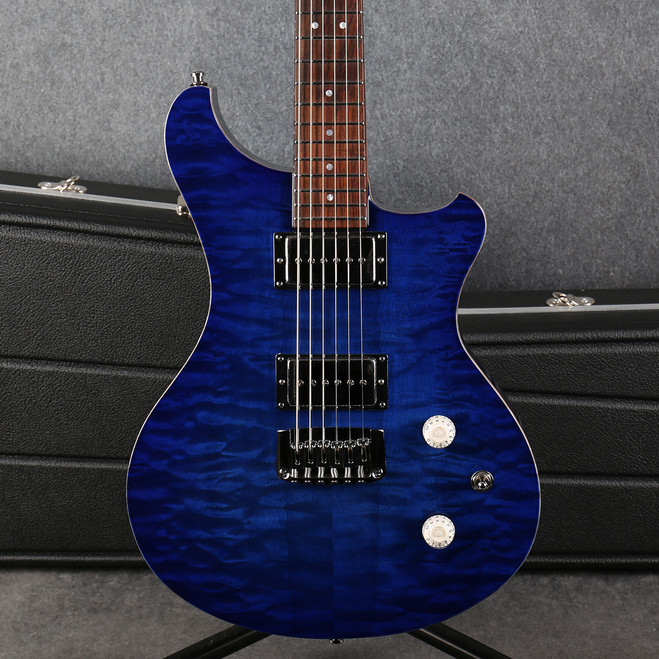 Ambler Custom Guitars Capulet - Trans Blue - Hard Case - 2nd Hand