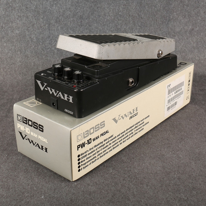 Boss PW-10 V-Wah Pedal - Boxed - 2nd Hand (133514)