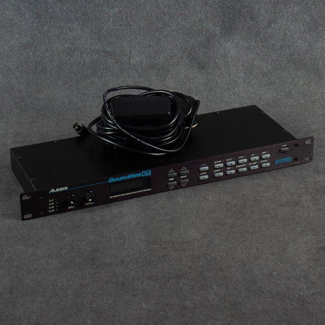 Alesis Quadraverb GT Rack Guitar FX - Power Supply - 2nd Hand