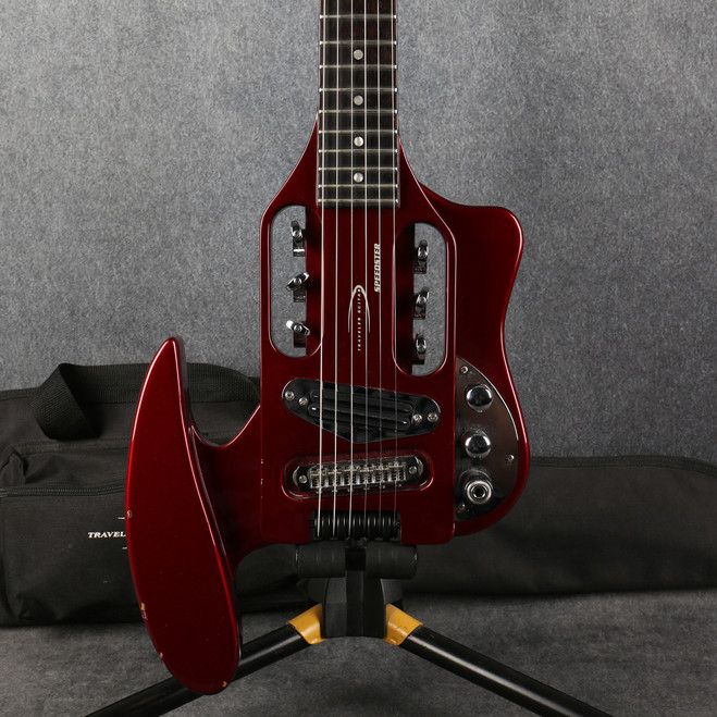 Traveler Guitar Speedster - Wine Red - Gig Bag - 2nd Hand