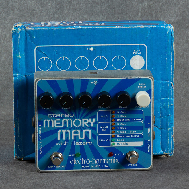 Electro Harmonix Stereo Memory Man - Boxed - 2nd Hand