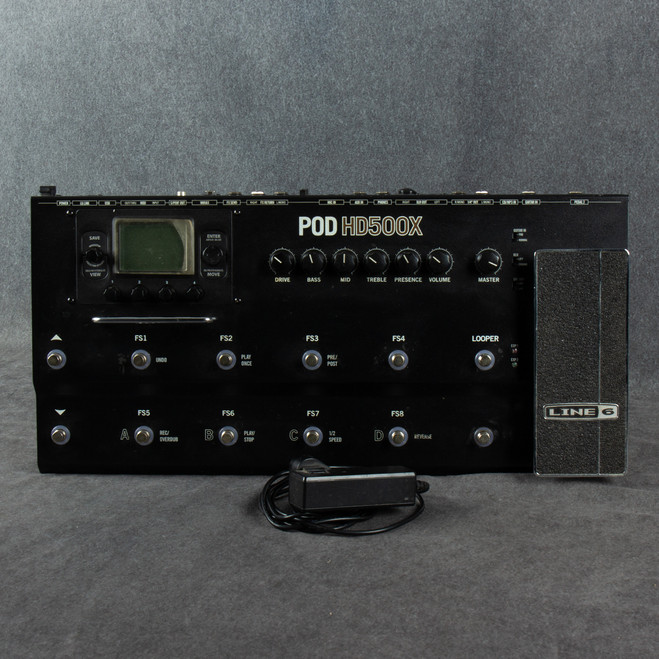 Line 6 POD HD500X FX Processor with PSU - 2nd Hand