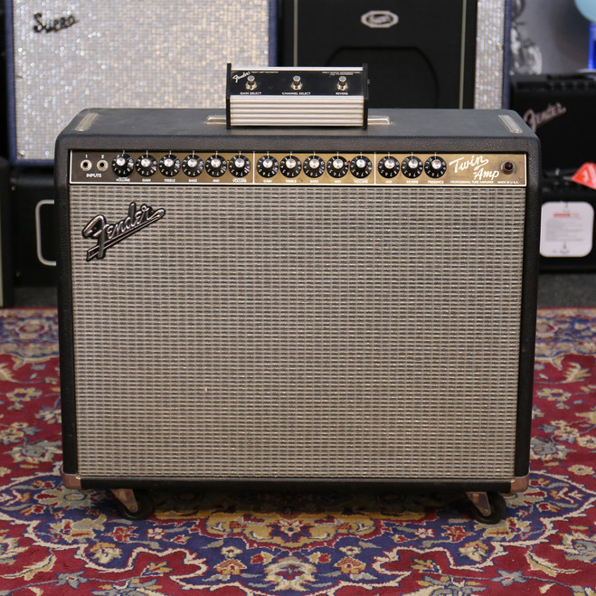 Fender Twin Valve Combo Amplifier - Footswitch **COLLECTION ONLY** - 2nd Hand