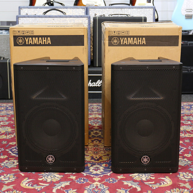 Yamaha DXR10 Mk II Powered PA Speaker - Pair - Boxed - 2nd Hand