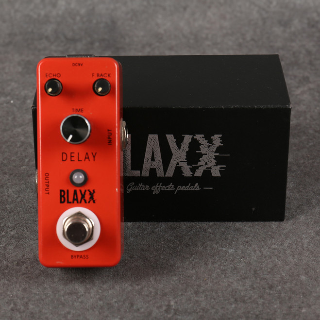 Blaxx Delay Pedal - Boxed - 2nd Hand