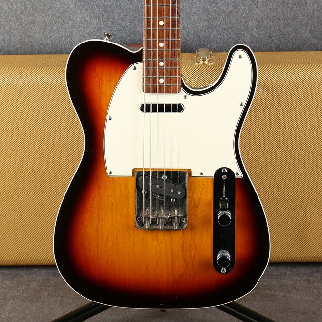 Fender MIJ Reissue 62 Custom Telecaster - 3 Tone Sunburst - Hard Case - 2nd Hand