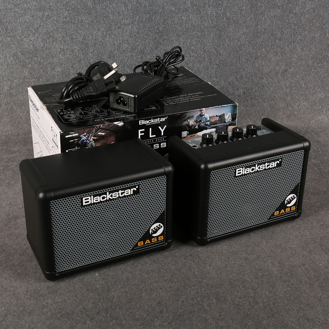 Blackstar FLY 3 Bass Stereo Pack - Box & PSU - 2nd Hand
