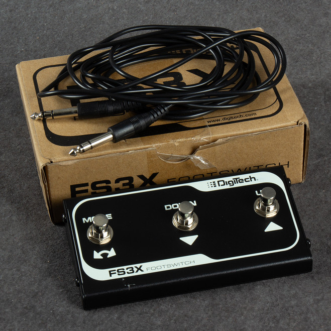 Digitech FS3X Footswitch - Boxed - 2nd Hand