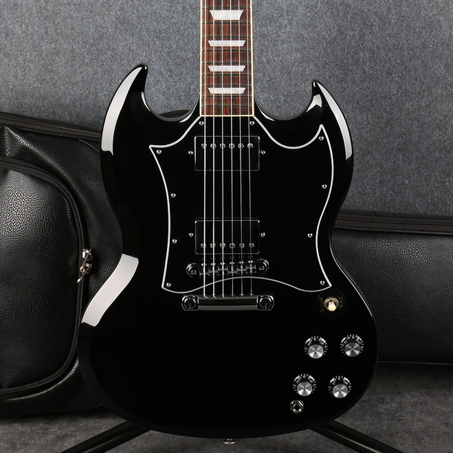 Gibson SG Standard - Ebony - Gig Bag - 2nd Hand (134247)
