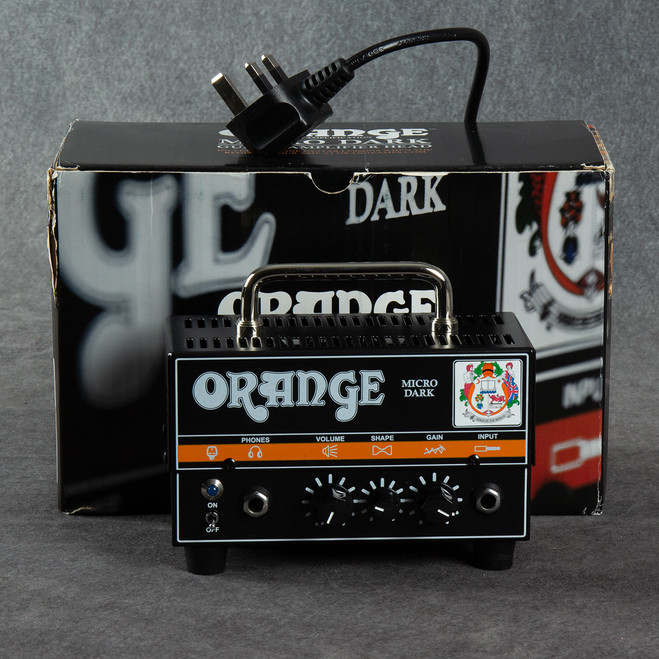 Orange Micro Dark Amp Head - Box & PSU - 2nd Hand