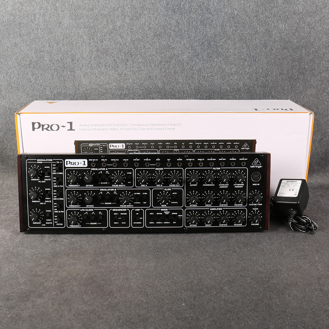 Behringer Pro-1 Synthesizer - Box & PSU - 2nd Hand