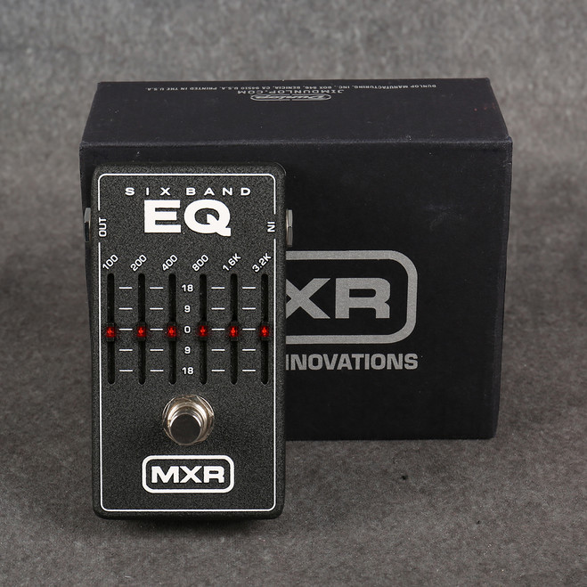 MXR 6 Band EQ - Boxed - 2nd Hand