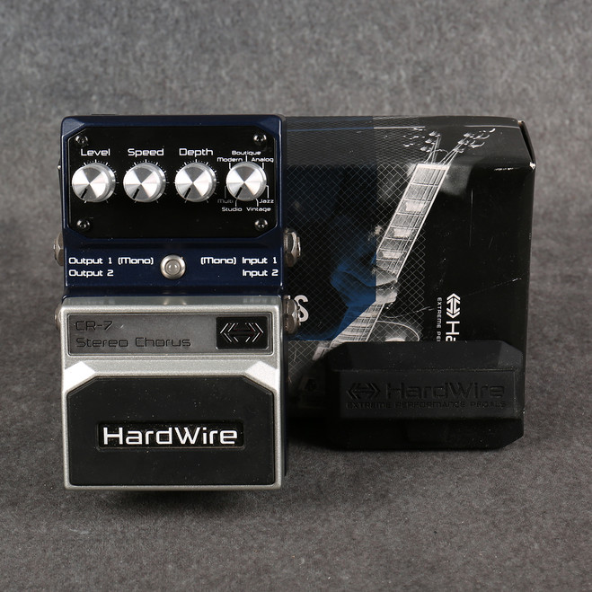 Digitech Hardwire CR-7 Stereo Chorus - Boxed - 2nd Hand