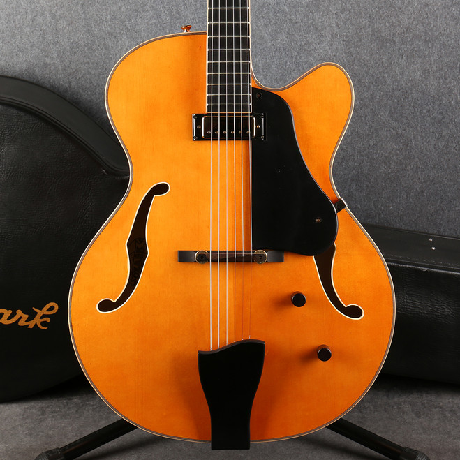 Ozark 3178 Jazz Guitar - Warm Orange - Hard Case - 2nd Hand