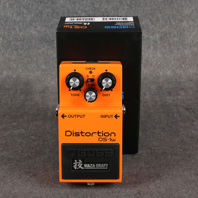 Boss DS-1W Distortion Waza Craft - Boxed - 2nd Hand