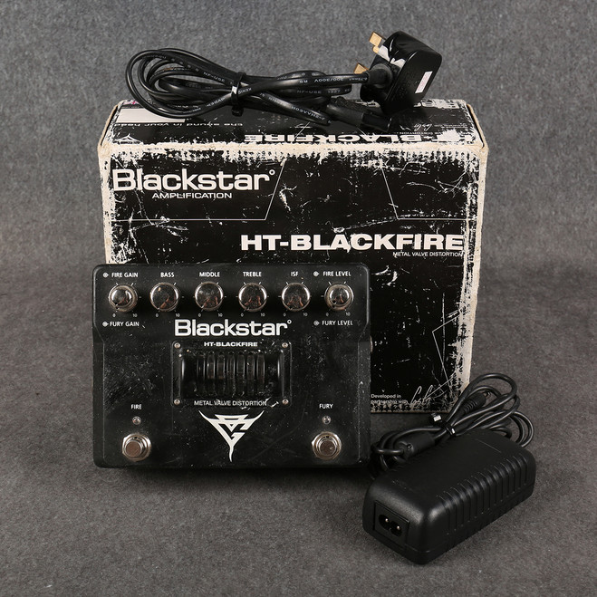 Blackstar HT-Blackfire Metal Valve Distortion - Box & PSU - 2nd Hand
