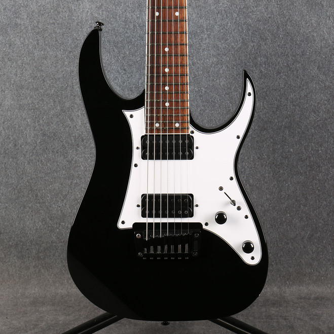 Ibanez RG7321-BK 7-String Electric Guitar - Black - 2nd Hand