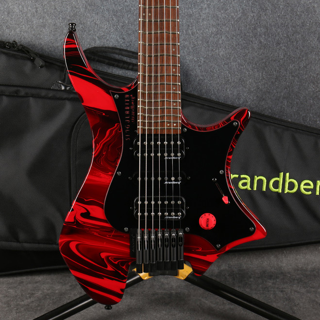 Strandberg Boden Singularity 7 Per Nilsson Signature Red Swirl - Bag - 2nd Hand