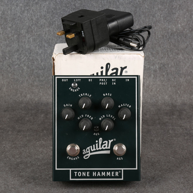 Aguilar Tone Hammer Preamp/DI Box - Box & PSU - 2nd Hand