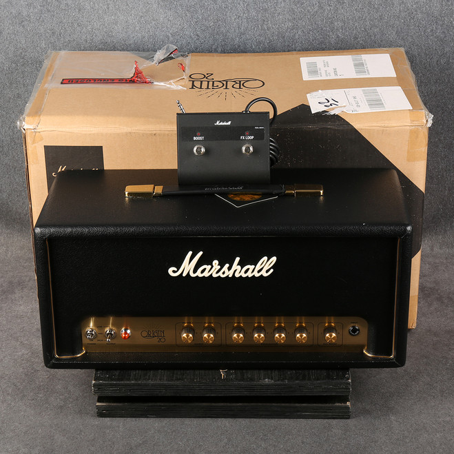 Marshall Origin ORI20H Amp - Footswitch - Boxed **COLLECTION ONLY** - 2nd Hand