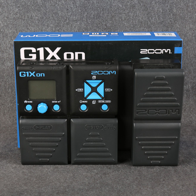 Zoom G1Xon Guitar Multi Effects Pedal - Boxed - 2nd Hand