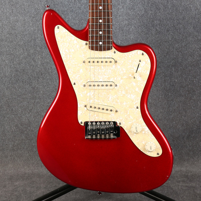 Wesley Offset Style Electric Guitar - Metallic Red - 2nd Hand