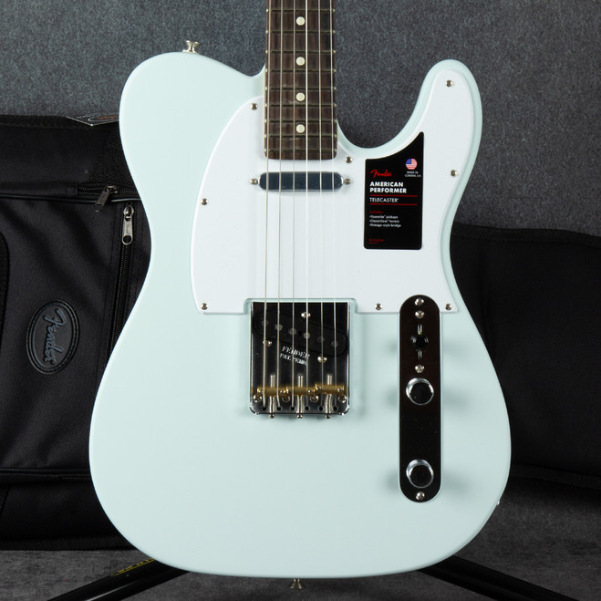 Fender American Performer Telecaster - Satin Sonic Blue - Gig Bag - 2nd Hand (X1159358)