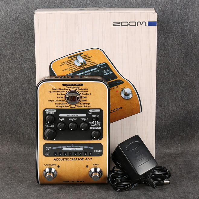 Zoom AC-2 Acoustic Creator - Box & PSU - 2nd Hand (135554)
